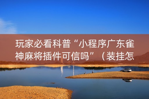 玩家必看科普“小程序广东雀神麻将插件可信吗”（装挂怎么安装)