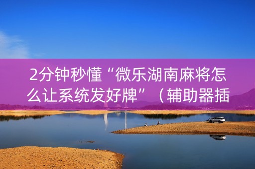 2分钟秒懂“微乐湖南麻将怎么让系统发好牌”（辅助器插件)