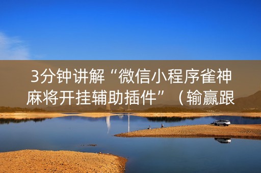 3分钟讲解“微信小程序雀神麻将开挂辅助插件”（输赢跟id号有关系吗)