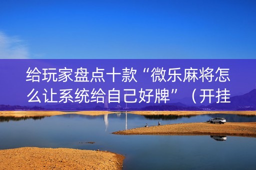 给玩家盘点十款“微乐麻将怎么让系统给自己好牌”（开挂辅助插件)