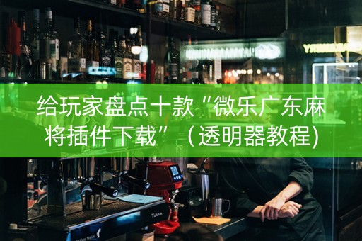 给玩家盘点十款“微乐广东麻将插件下载”（透明器教程)