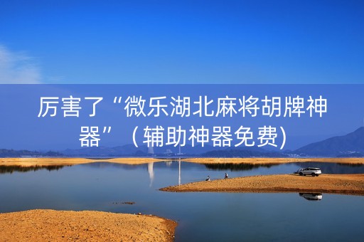 厉害了“微乐湖北麻将胡牌神器”（辅助神器免费)