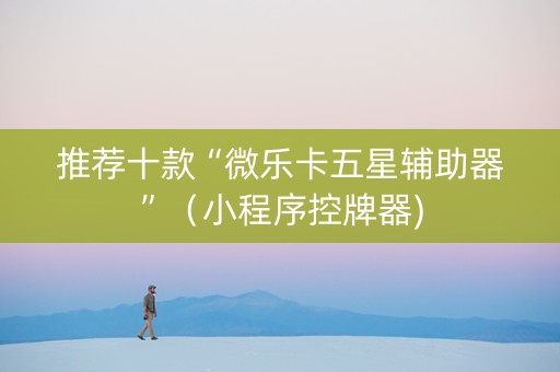 推荐十款“微乐卡五星辅助器”（小程序控牌器)