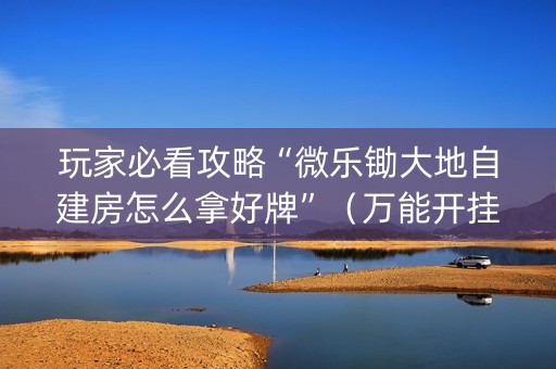 玩家必看攻略“微乐锄大地自建房怎么拿好牌”（万能开挂神器)
