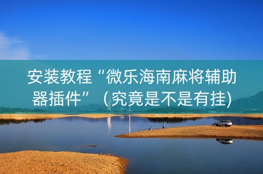 安装教程“微乐海南麻将辅助器插件”（究竟是不是有挂)