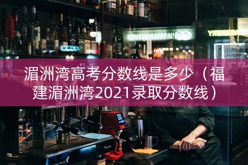 湄洲湾高考分数线是多少（福建湄洲湾2021录取分数线）