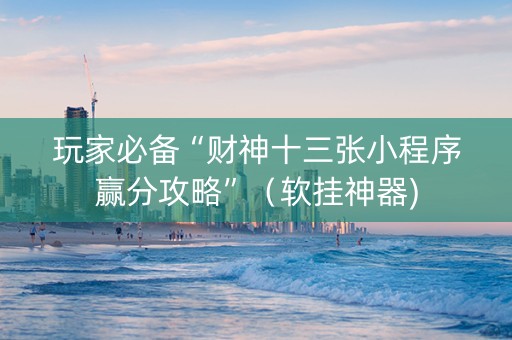 玩家必备“财神十三张小程序赢分攻略”（软挂神器)