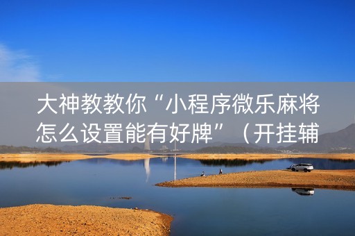 大神教教你“小程序微乐麻将怎么设置能有好牌”（开挂辅助器插件)
