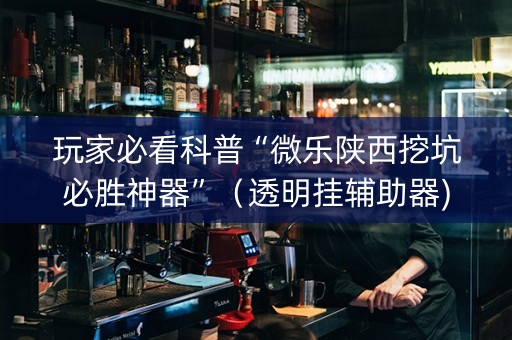 玩家必看科普“微乐陕西挖坑必胜神器”（透明挂辅助器)