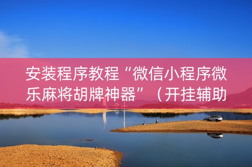 安装程序教程“微信小程序微乐麻将胡牌神器”（开挂辅助器脚本)