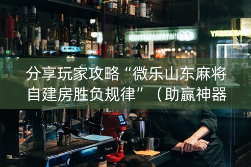 分享玩家攻略“微乐山东麻将自建房胜负规律”（助赢神器)