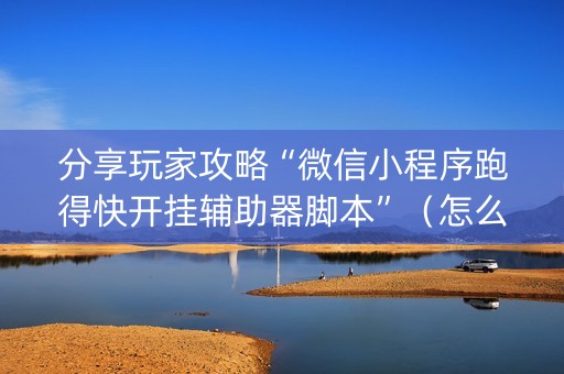 分享玩家攻略“微信小程序跑得快开挂辅助器脚本”（怎么让系统给自己好牌)
