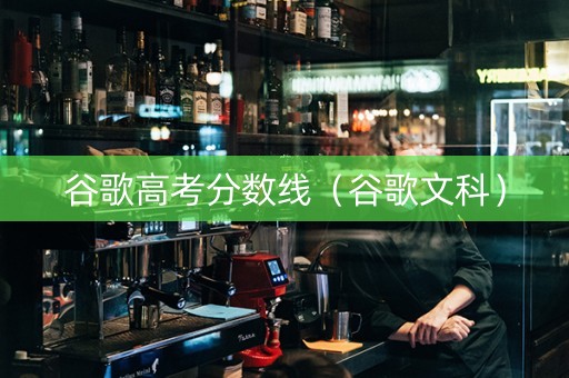 谷歌高考分数线（谷歌文科）