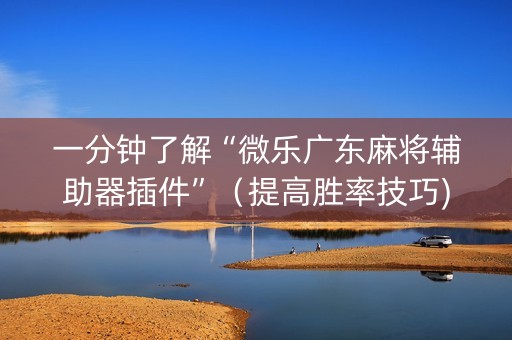 一分钟了解“微乐广东麻将辅助器插件”（提高胜率技巧)