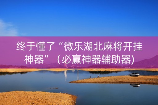 终于懂了“微乐湖北麻将开挂神器”（必赢神器辅助器)