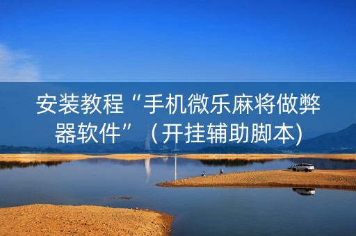 安装教程“手机微乐麻将做弊器软件”（开挂辅助脚本)