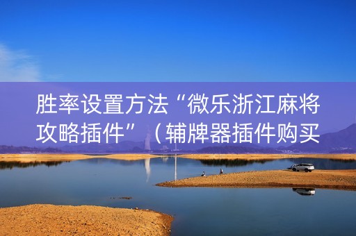 胜率设置方法“微乐浙江麻将攻略插件”（辅牌器插件购买)