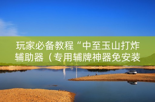 玩家必备教程“中至玉山打炸辅助器（专用辅牌神器免安装）