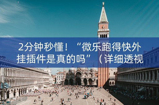 2分钟秒懂！“微乐跑得快外挂插件是真的吗”（详细透视教程）-哔哩哔哩