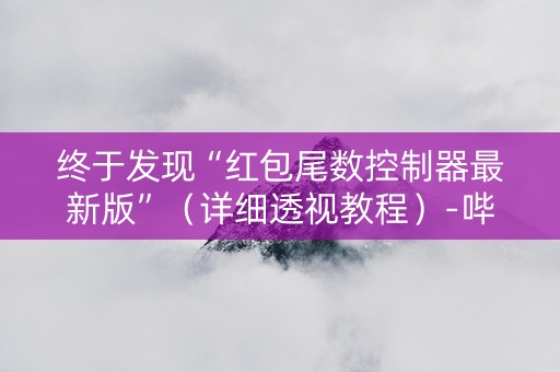 终于发现“红包尾数控制器最新版”（详细透视教程）-哔哩哔哩