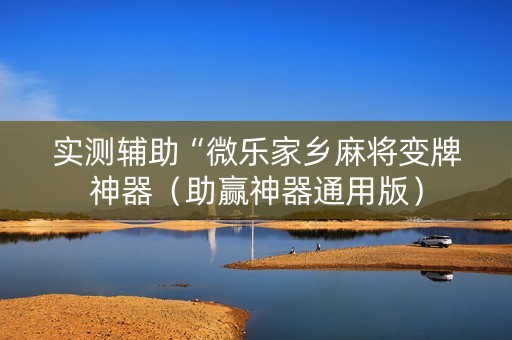 实测辅助“微乐家乡麻将变牌神器（助赢神器通用版）