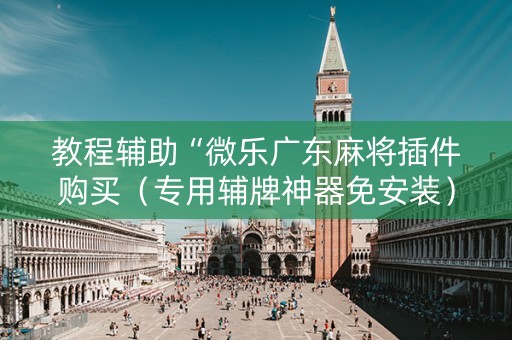 教程辅助“微乐广东麻将插件购买（专用辅牌神器免安装）