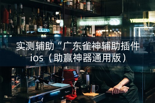 实测辅助“广东雀神辅助插件ios（助赢神器通用版）