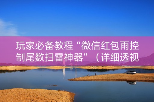 玩家必备教程“微信红包雨控制尾数扫雷神器”（详细透视教程）-哔哩哔哩