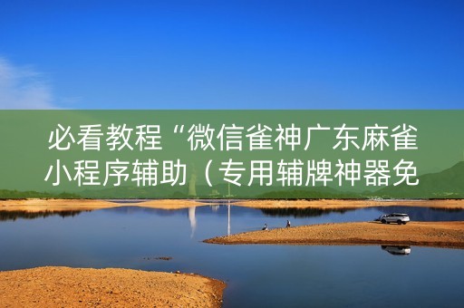 必看教程“微信雀神广东麻雀小程序辅助（专用辅牌神器免安装）