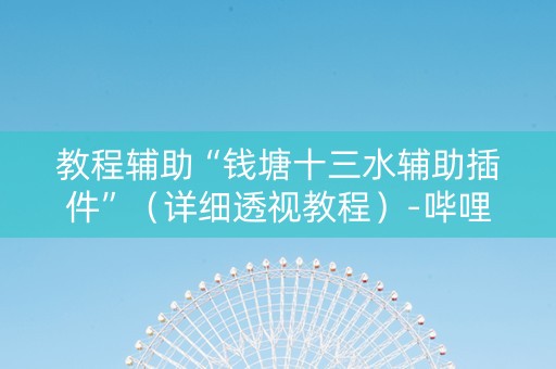 教程辅助“钱塘十三水辅助插件”（详细透视教程）-哔哩哔哩