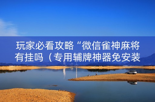 玩家必看攻略“微信雀神麻将有挂吗（专用辅牌神器免安装）
