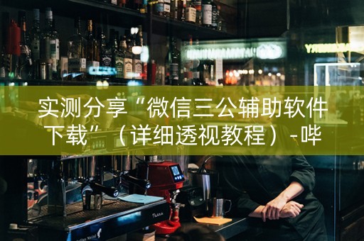 实测分享“微信三公辅助软件下载”（详细透视教程）-哔哩哔哩