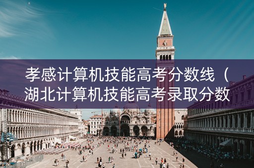 孝感计算机技能高考分数线（湖北计算机技能高考录取分数线）