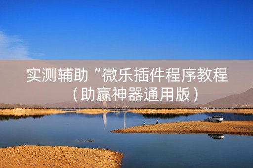 实测辅助“微乐插件程序教程（助赢神器通用版）