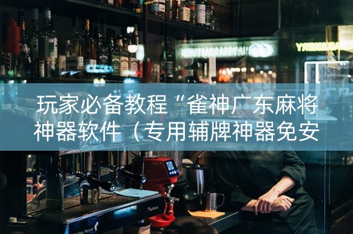 玩家必备教程“雀神广东麻将神器软件（专用辅牌神器免安装）