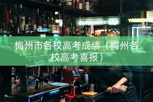 梅州市各校高考成绩（梅州各校高考喜报）