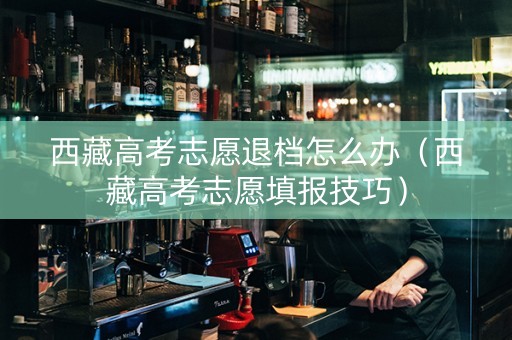 西藏高考志愿退档怎么办（西藏高考志愿填报技巧）