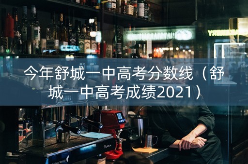 今年舒城一中高考分数线（舒城一中高考成绩2021）