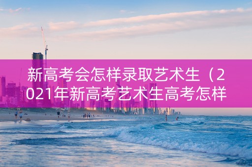新高考会怎样录取艺术生（2021年新高考艺术生高考怎样的新政策）