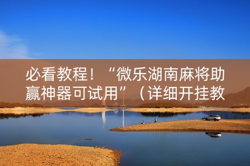 必看教程！“微乐湖南麻将助赢神器可试用”（详细开挂教程）-哔哩哔哩