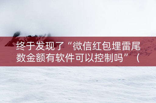 终于发现了“微信红包埋雷尾数金额有软件可以控制吗”（详细透视教程）-哔哩哔哩