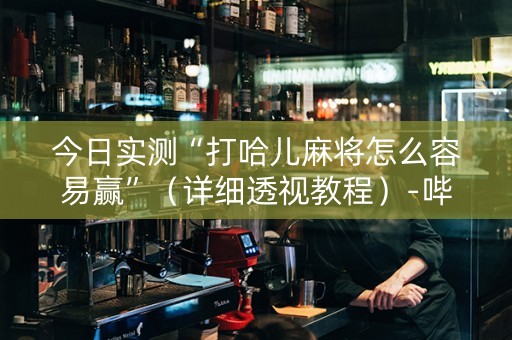 今日实测“打哈儿麻将怎么容易赢”（详细透视教程）-哔哩哔哩