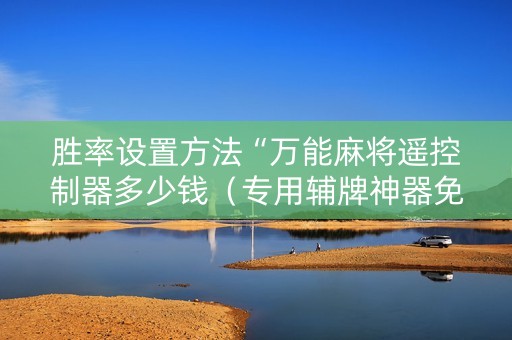 胜率设置方法“万能麻将遥控制器多少钱（专用辅牌神器免安装）