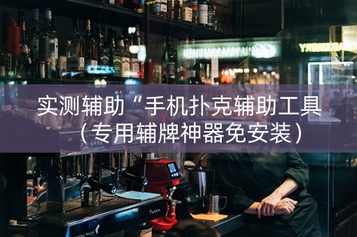 实测辅助“手机扑克辅助工具（专用辅牌神器免安装）