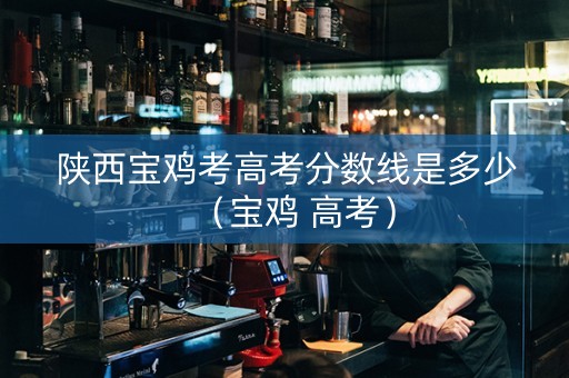 陕西宝鸡考高考分数线是多少（宝鸡 高考）