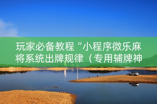 玩家必备教程“小程序微乐麻将系统出牌规律（专用辅牌神器免安装）