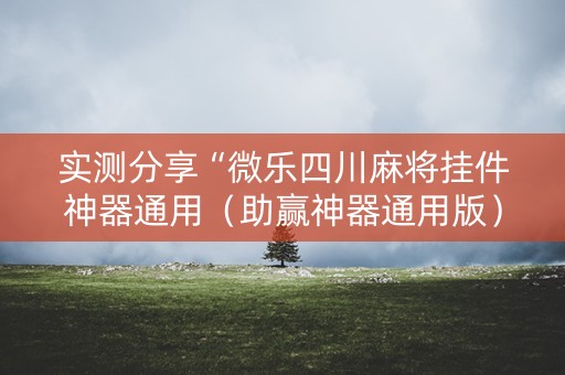 实测分享“微乐四川麻将挂件神器通用（助赢神器通用版）