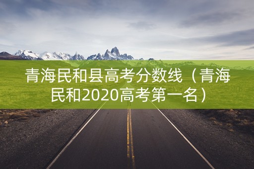 青海民和县高考分数线（青海民和2020高考第一名）