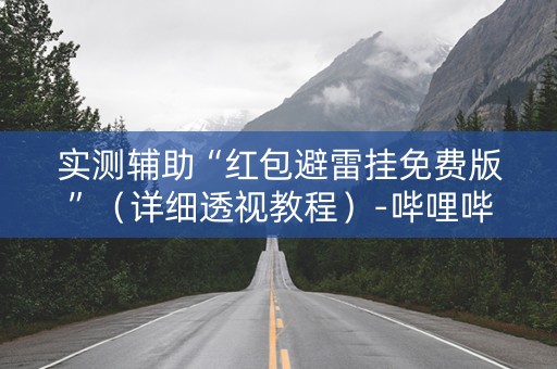 实测辅助“红包避雷挂免费版”（详细透视教程）-哔哩哔哩