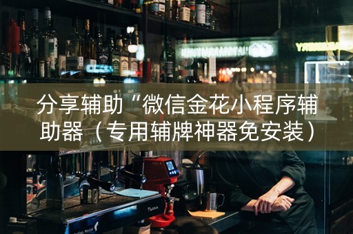 分享辅助“微信金花小程序辅助器（专用辅牌神器免安装）